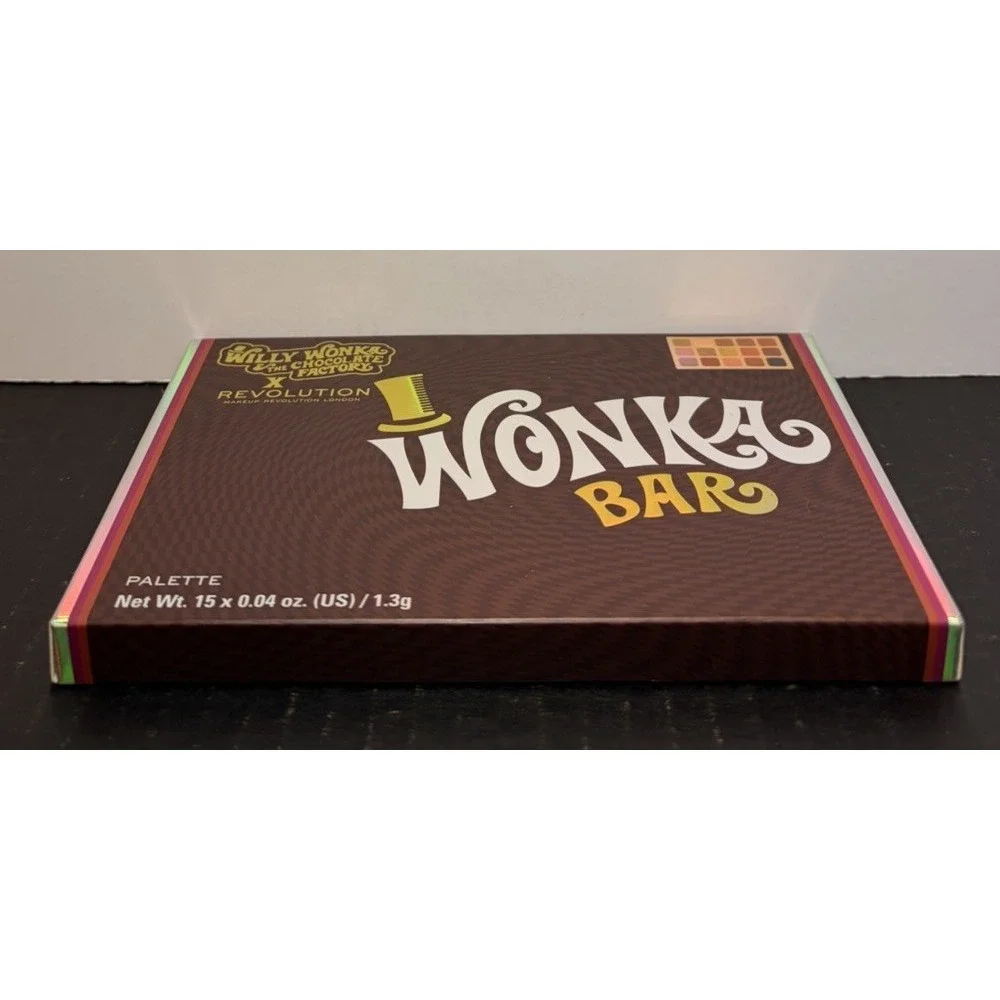 Willy Wonka X Revolution BUNDLE Lot Golden Ticket Eyeshadow Highlighter Lip Balm